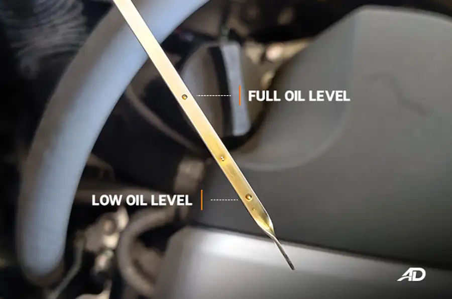 oil-dipstick-level-full-oil-and-low-oil-Engine-Oil