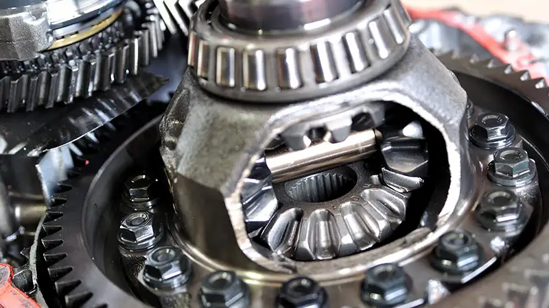 Differential oil gear